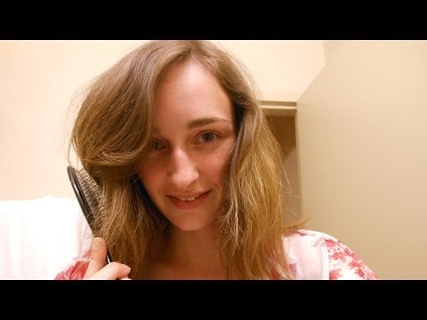 ASMR Soft Spoken Trigger - Soothing Hair Brushing