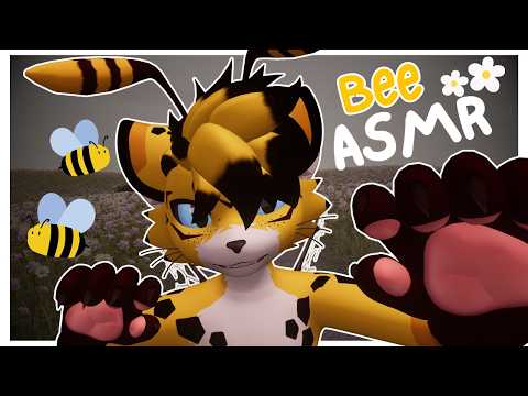 [Furry ASMR] Silly Bee helps you get some sweet tingles :3 [Sleep-aid] [Soft-spoken] [Whispers]