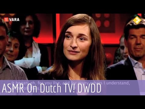 ~DWDD Dutch National TV Show ASMR with English Subtitles (23/10/2012)