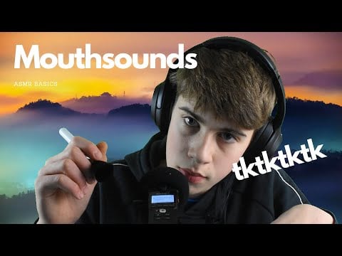 [ASMR] Nice Mouthsounds with Echo + Slow Whispering | ASMR Basics | Deutsch
