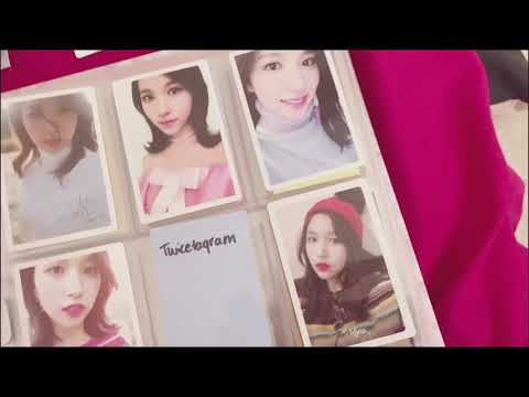 lofi asmr more photocard album sorting