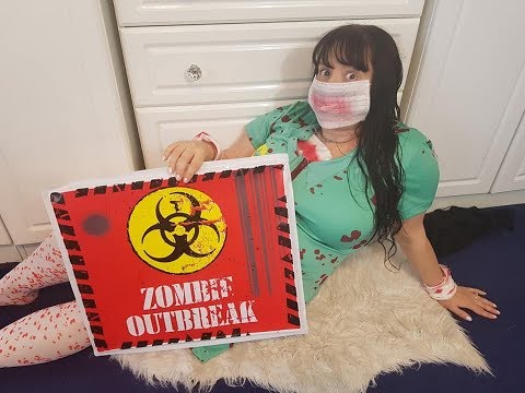 #Asmr - Zombie Cranial Nerve Exam!  ~ Spooky October videos ~