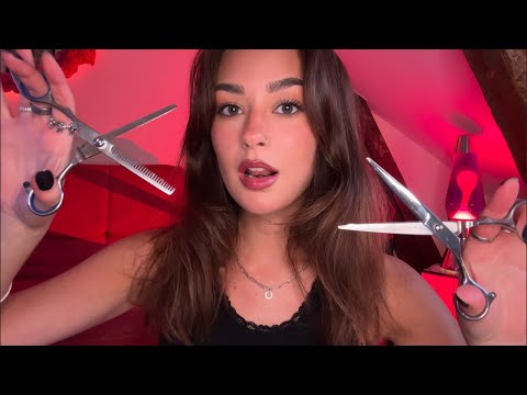 [ASMR] fast & aggressive haircut ✂️⚡
