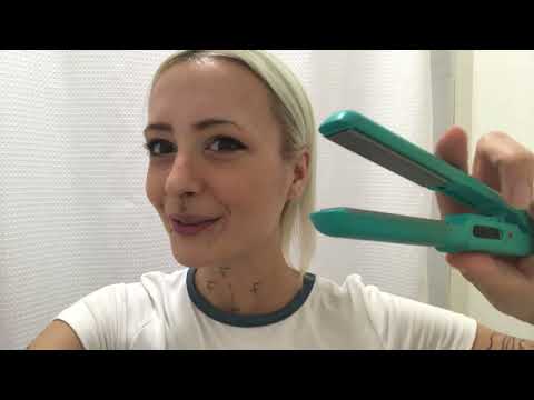 ASMR Roleplay -  Y2K Best friend plucks your bad energy with a Hair Straightener (#lofiasmr )