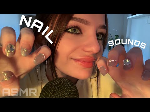 ASMR ☆ Gentle Nail Tapping & Scratching