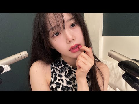 ASMR 입소리 스핏페인팅과 이팅유로 당신을 뇸뇸 👅ㅣ Mouth Sounds, Spit Painting, Eating You