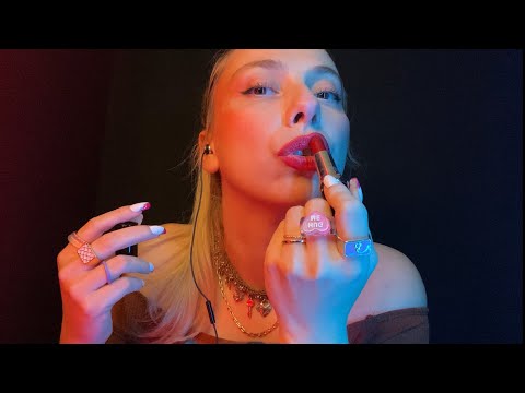 ASMR Pelin 💋 Kissing & Mouth Sounds!Extreme High Sensitive! Ear to Ear 👂