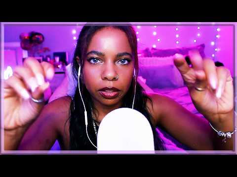 ASMR ✨ 1 Hour FAST & AGGRESSIVE HAND SOUNDS / MOVEMENTS + Mouth Sounds😌 Melting your Brain