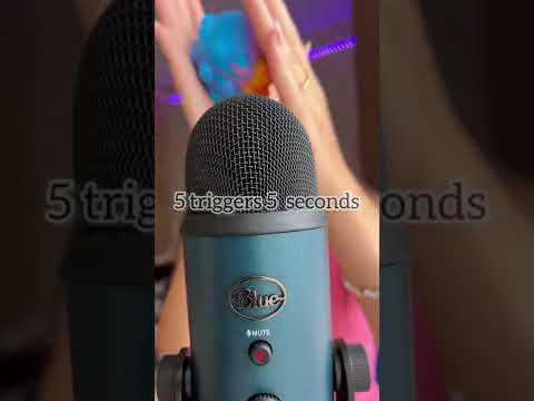 Asmr 5 triggers in 5 seconds