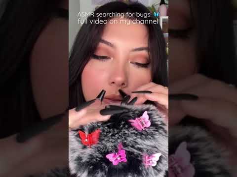 ASMR searching for bugs! (Full video on my channel) trend creator credit to @SassySoundsASMR