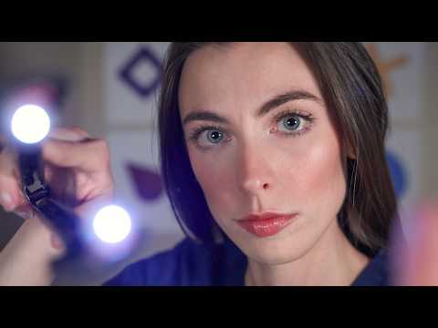 ASMR Eye Exam (You've Never Seen THIS Trigger Before) Light Triggers For Deep Sleep
