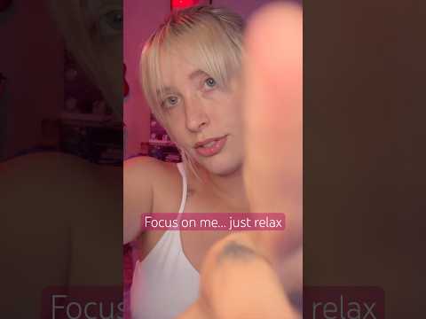 Focus on me… ASMR face touching ✨
