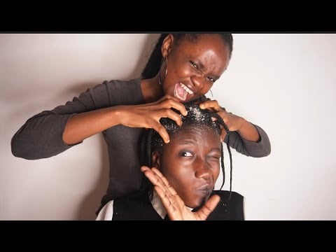 ASMR FAST AND AGGRESSIVE SCALP SCRATCHING AND MASSAGE FOR DEEP SLEEP 😴 