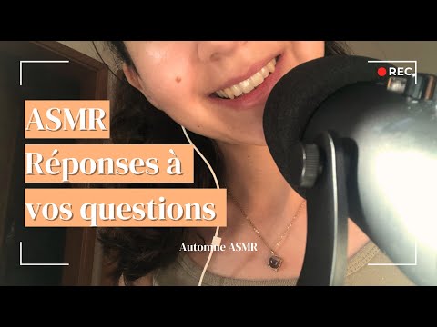 ASMR | Réponses FAQ [Re Upload] Chuchotements doux et apaisants pour t'endormir 🌺