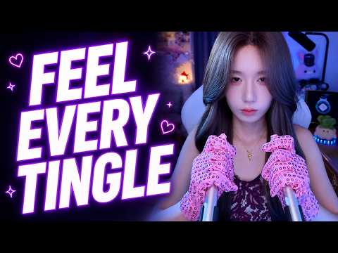 ASMR Most Tingly 3Dio Texture Triggers 🤤 Deep Ear Attention for Deep Sleep / 4Hr (No Talking)