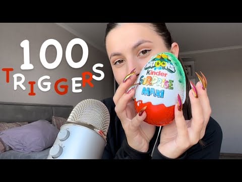 Asmr 100 triggers in 10 minutes 🪐Asmr sleep 😴 #asmr #asmrsleep #asmrtriggers