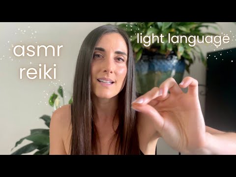 ASMR Reiki & Light Language to Attract Love✨Plucking, Hand Movements, Singing & Energy Activation