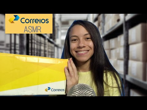 (ASMR PORTUGUÊS) Roleplay Atendente dos Correios