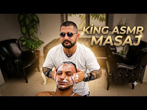 ASMR TURKISH BARBER HEAD, NECK, ARR BACK, FACE CHES MASSAGE