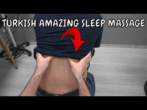 ASMR turkish chair massage & BACK CRACK & asmr foot,back,arm,ear,gripes,neck,elbow massage &exercise