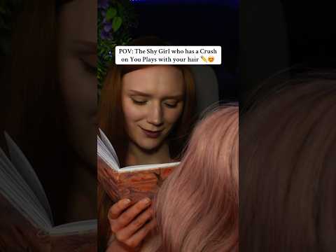Slow soothing Hair playing ASMR 🫢