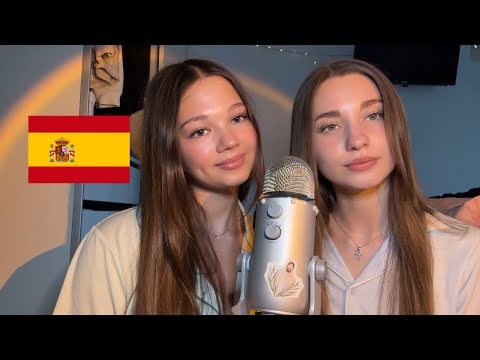 ASMR Learn Spanish with US 🇪🇸