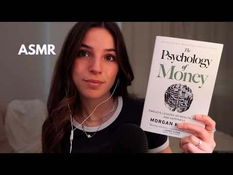 Book ASMR Tapping & Page Turning | The Psychology of Money