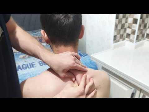 The World's Most Relaxing Back And Neck Massage ASMR