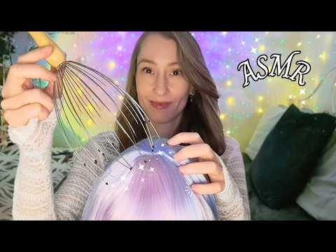 ASMR | Soothing Head Massage & Scalp Scratching for TINGLY Relaxation 😴✨ | Personal Attention