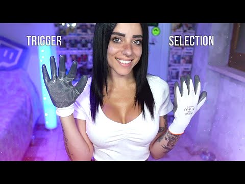 CON I GUANTI TI ADDORMENTO 💗 | ASMR Triggers Selection #3