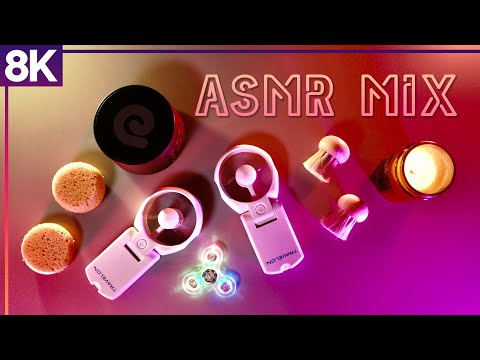 ASMR BRAIN MELTING TINGLES for your Sleep, Relaxation & Study | 8K