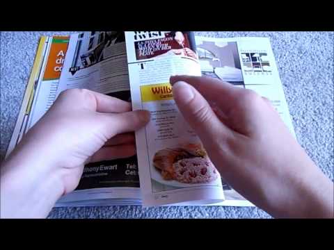 ASMR Whispering With Lots Of Page Flipping