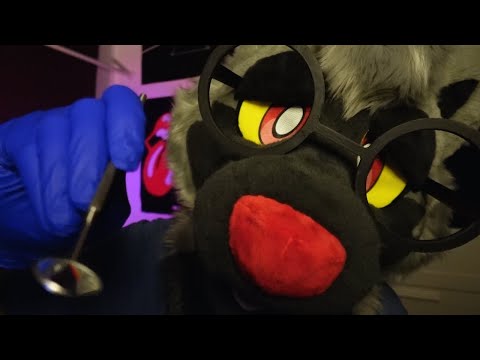[Furry ASMR] Dentist Check-Up 🦷 | Gentle Cleaning, Brushing & Tingly Sounds