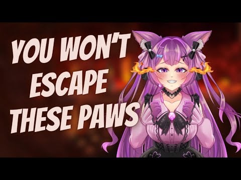 Possessive hellhound summons you for cuddles (F4A) [ASMR] [Hairplay] [Tail brushing] [Yandere]