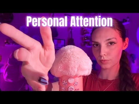 ASMR | Hypnotic Hand Movements & Inaudible Whispers for Sleep (+ Layered Mic Brushing) ✨