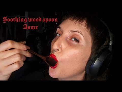 ASMR | SOOTHING WOODEN SPOON | PERFECT FOR SNOOZING