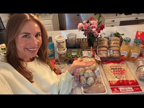 ASMR | Big Weekly Grocery Haul 🛒 Whispered Food Shopping Chat for Relaxation & Cozy Vibes ✨