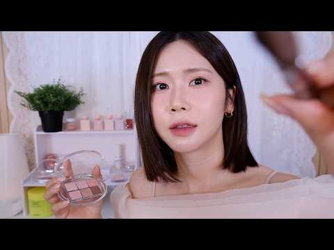 ASMR.sub 우리 봄 소풍가기 전에 메이크업하자 | 소리 가득한 화장 시간 Doing Your Makeup for Our Spring Picnic | Soothing Sound