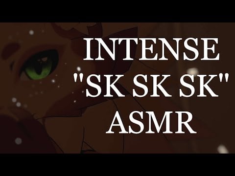 ASMR | "SK SK" sounds and intense whispers! (+ my usual yapping) ["Sk sk" sounds/ Whisper rambles]