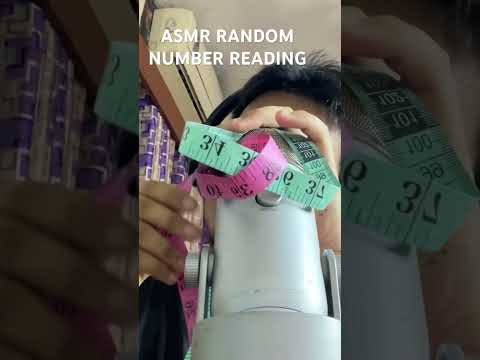 ASMR Random Number reading new trigger for sleep 😴 #relax #asmr