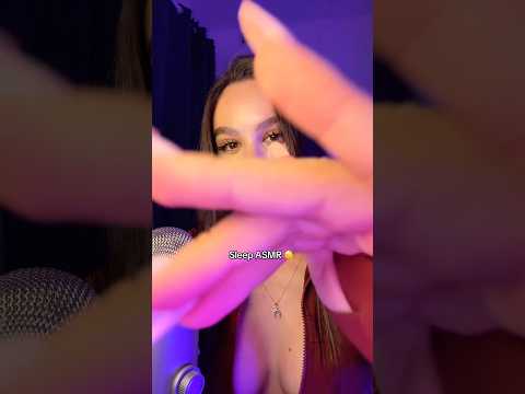 Sleepy ASMR triggers 💤 close your eyes 👀 #asmr #asmrsounds #asmrvideo #sleep #tingles