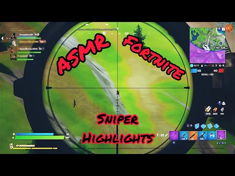 ASMR | Fortnite Sniper Highlights 💥 (Whispered Ramble w/Controller Sounds)