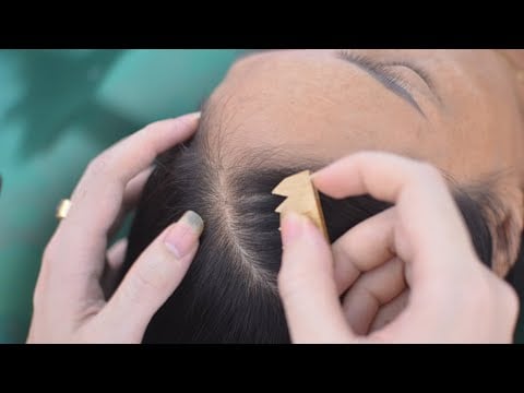 ASMR No Talking Hair Play, Hair Parting, Hair Scratching Real Person For Relieve Stress, Anxiety