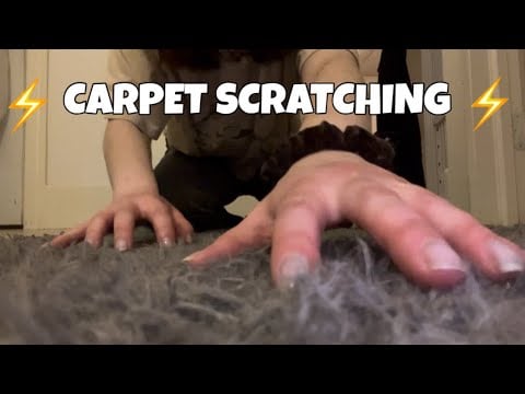 ASMR | Fast Aggressive Carpet Scratching | Lofi | No talking