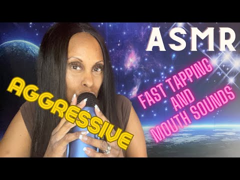 ASMR Fast Tapping and Mouth Sounds