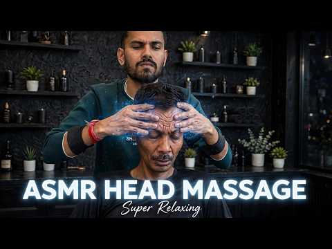 MOST SATISFYING ASMR HEAD MASSAGE | Fall Asleep in 5 Minutes - Super Relaxing & Stress Relief