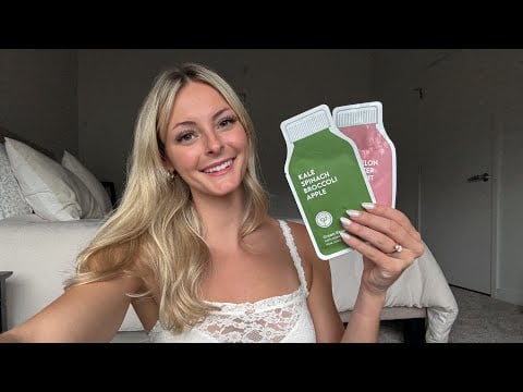 ASMR Pamper Session | Face Mask, Lip Treatment, Arm Massage 