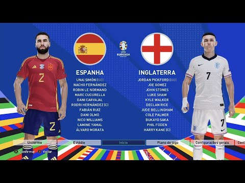 ASMR FINAL EURO 2024: ESPANHA X INGLATERRA