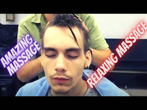 ASMR TURKISH BARBER MASSAGE SLEEPING #ASMR #MASSAGE #TURKISHBARBER #young