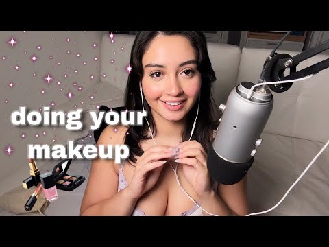Doing Your Makeup ASMR 💄 Soft Spoken & Personal Attention